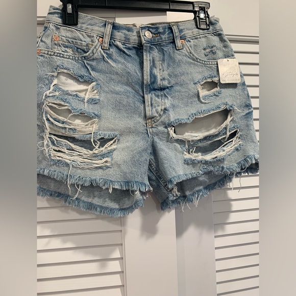 NWT Free People Maggie distressed shorts size 26 - Picture 4 of 8